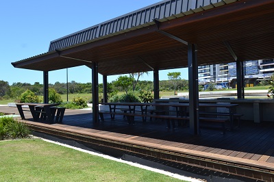 BBQ and Seating area Bokarina